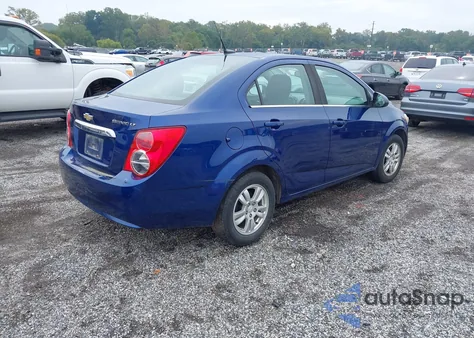 2013 Chevrolet Sonic Lt Auto from USA, damaged, VIN 1G1JC5SH2D4201496